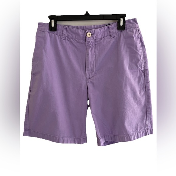Vineyard Vines Other - Vineyard Vines Men's Club Shorts Size 32 Purple 100% Cotton  Twill  9" inseam